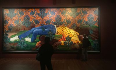 Artist Kehinde Wiley captures the sadness of unjustified deaths of youth in his collection “An Archaeology of Silence” at the de Young Museum. Photo by Daisha Williams.