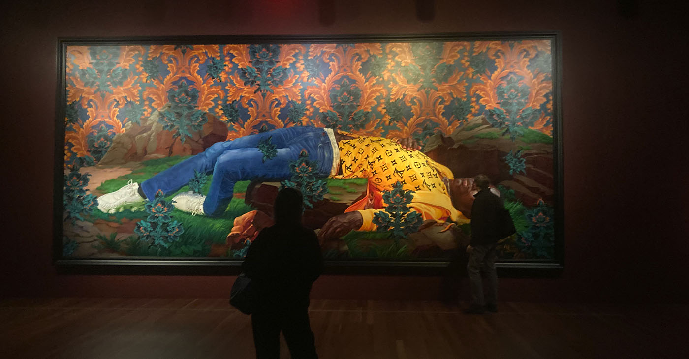 Artist Kehinde Wiley captures the sadness of unjustified deaths of youth in his collection “An Archaeology of Silence” at the de Young Museum. Photo by Daisha Williams.