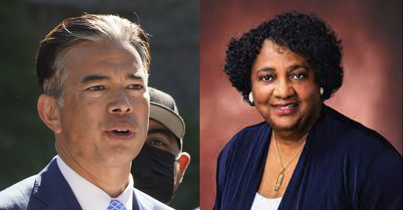 Secretary of State Shirley Weber & Attorney General Rob Bonta