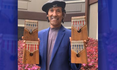 "Carl Winters was inspired to play the kalimba by the late Maurice White, founder of Earth, Wind, and Fire." Courtesy photo
