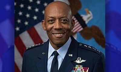 Charles Quinton Brown, Jr., General, U.S. Air Force, Chairman, Joint Chiefs of Staff. Official portrait, 2022, courtesy of the U.S. Air Force.