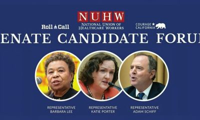 The candidates responded to 20 questions on topics ranging from healthcare, minimum wage, the current Israel-Hamas war, and the potential of Butler joining the race.