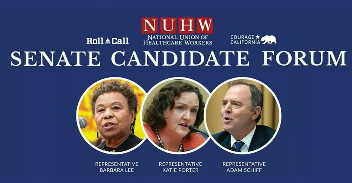 The candidates responded to 20 questions on topics ranging from healthcare, minimum wage, the current Israel-Hamas war, and the potential of Butler joining the race.