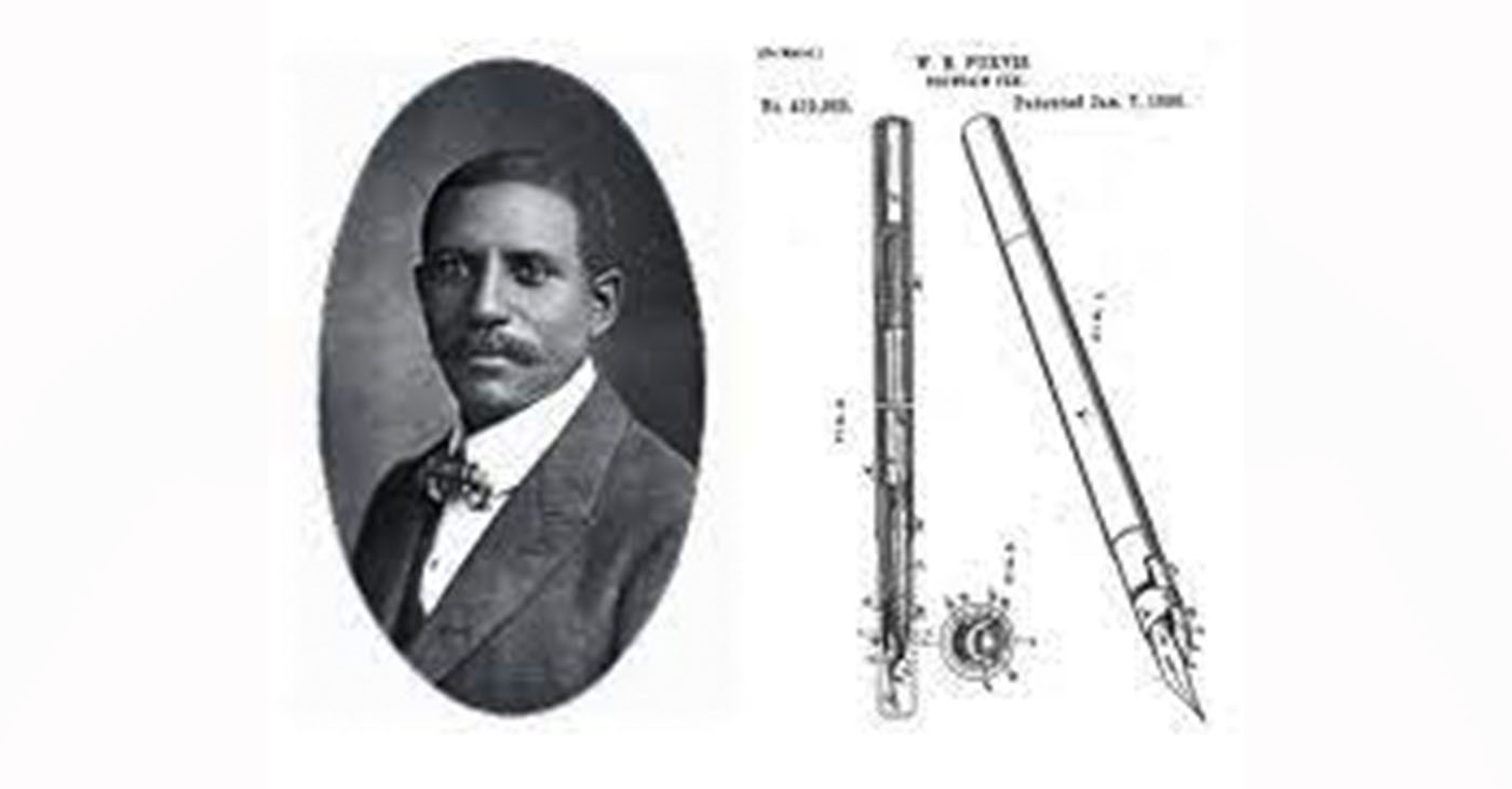 William B. Purvis was most widely known for his improvements to the fountain pen. Facebook photo.