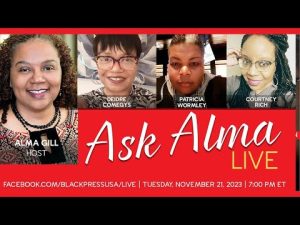 LIVE — ASK ALMA! — TUES. 11.21.23 7PM EST