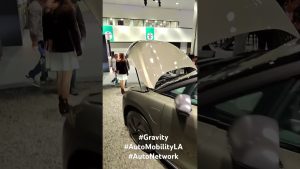 Lucid Gravity has a Frunk that seats two.