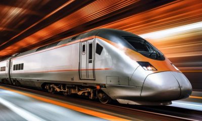 New high-speed rail project will link Los Angeles and Las Vegas. Courtesy of CBM.