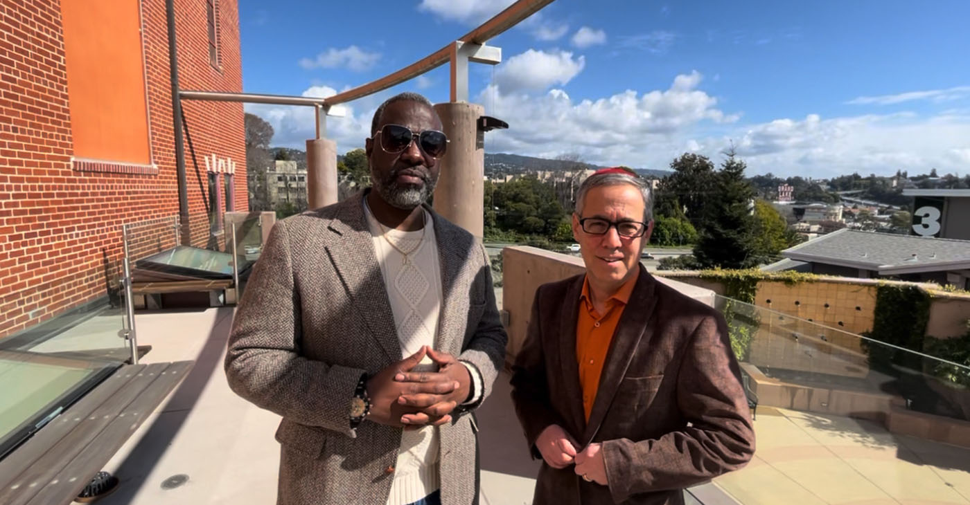 Dr. Rodney Smith and Rabbi Mark Bloom. Photos courtesy of FAME Oakland.