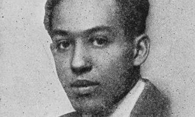 Poet, novelist, playwright and activist Langston Hughes.