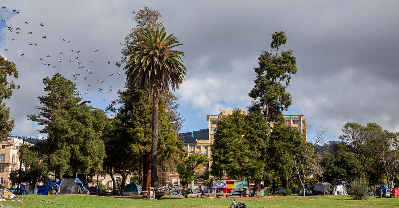 Opponents fought the University of California, Berkeley's plan to build on the site when construction began in August 2022, but they were dealt a setback when Gov. Gavin Newsom signed a bill last year that was unanimously backed by the state Legislature to exempt the university from a requirement to consider alternative sites for the project.