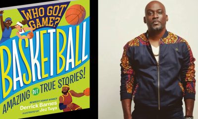 “Who Got Game? Basketball” Author Derrick Barnes Courtesy of EyeSun Photography (Charlotte NC). Book Cover Courtesy of Workman Publishing c.2024.
