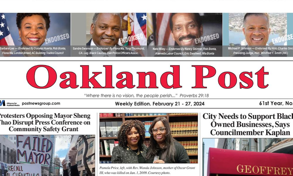 Oakland Post: Week of February 21 – 27, 2024 - Vimarsana News