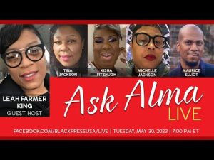 LIVE! — ASK ALMA — TUES. 5.30.23 7PM EST