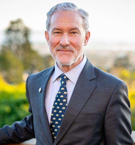 Rich Lyons is the first UC Berkeley undergraduate alumnus since 1930 to become the campus's top leader. Photo by Keegan Houser/UC Berkeley.