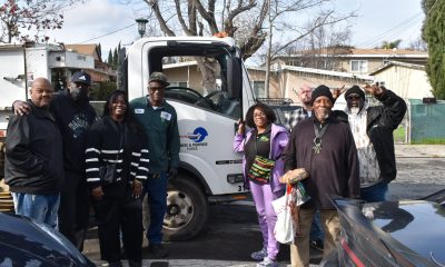 Volunteers at the Men and Women of Valor center in Richmond. Photo by Magaly Muñoz