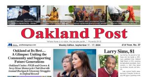 Oakland Post: Week of September 11 -17, 2024