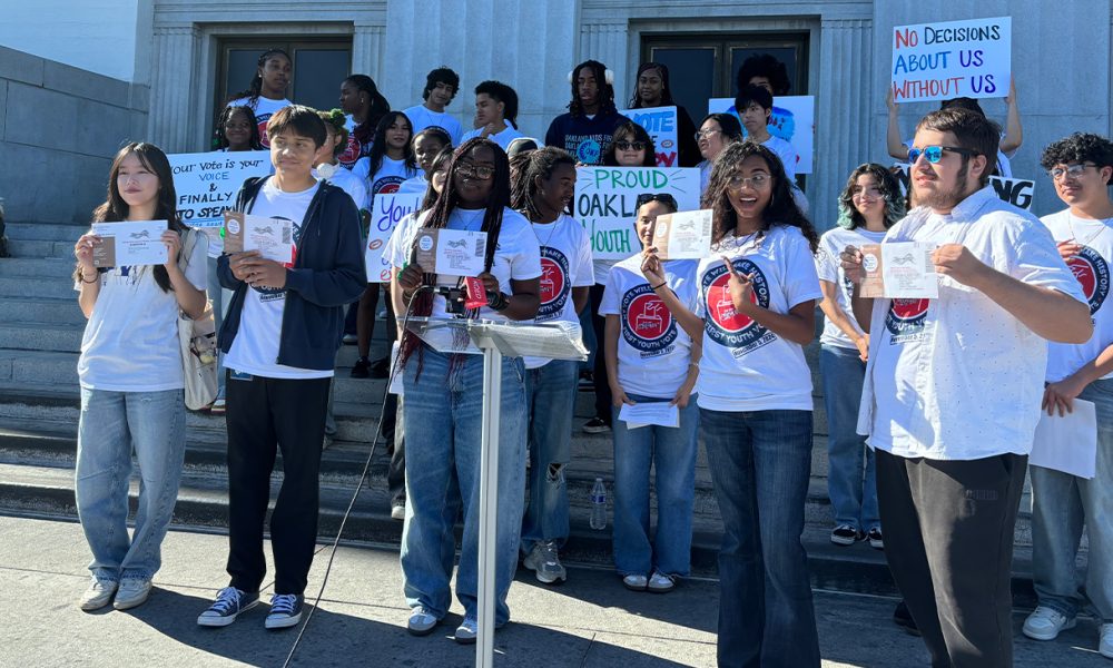 History is Made: Oakland Youth Cast their Ballots For the First Time ...