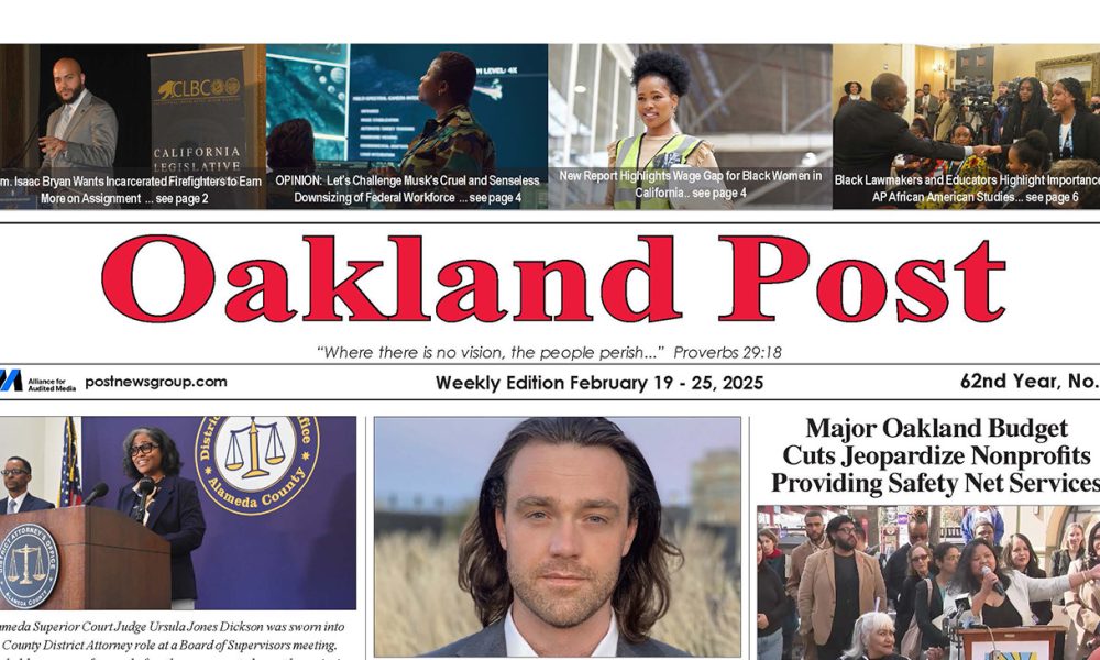 Posto New R Oakland Post: Week of February 19 – 25, 2025 | Post News Group