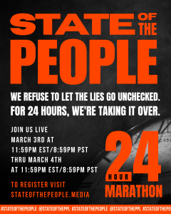 24 Hour Marathon Channel Launching At Midnight Tonight With Joy Reid, Angela Rye, Ben Crump, Tamika Mallory And Others
