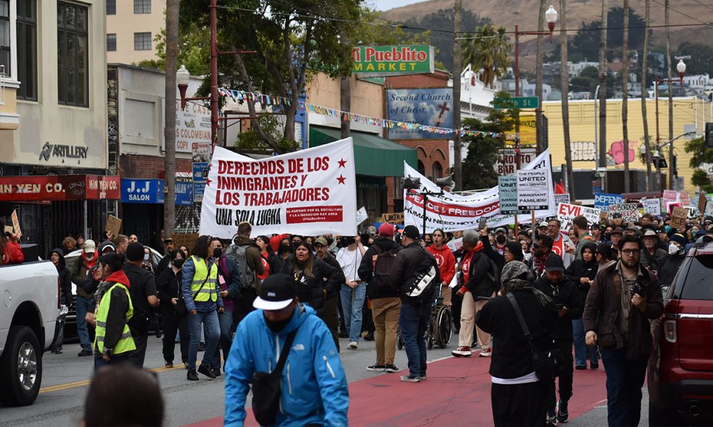 LA to the Bay: Thousands Protest in Mission District Against ...