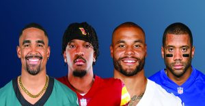 NFC East is the only division with four Black starting quarterbacks