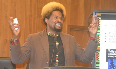 Amir Whittaker, policy counsel from ACLU Southern California, said the Trump Administration could disrupt the Department of Education, which houses the Office of Civil Rights. CBM photo by Antonio Ray Harvey.