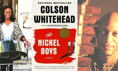 Fauna Solomon, “The Nickel Boys” book cover, Keenan D. Webster. Photos courtesy of Marin County Civic Center Library.