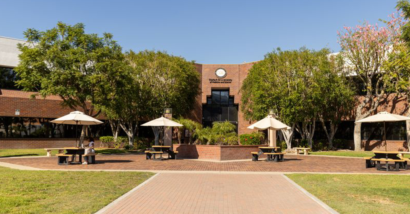 Photo Caption: The campus of Charles R. Drew University of Medicine and Science (CDU) in Los Angeles. CBM photo by Max Elramsisy.