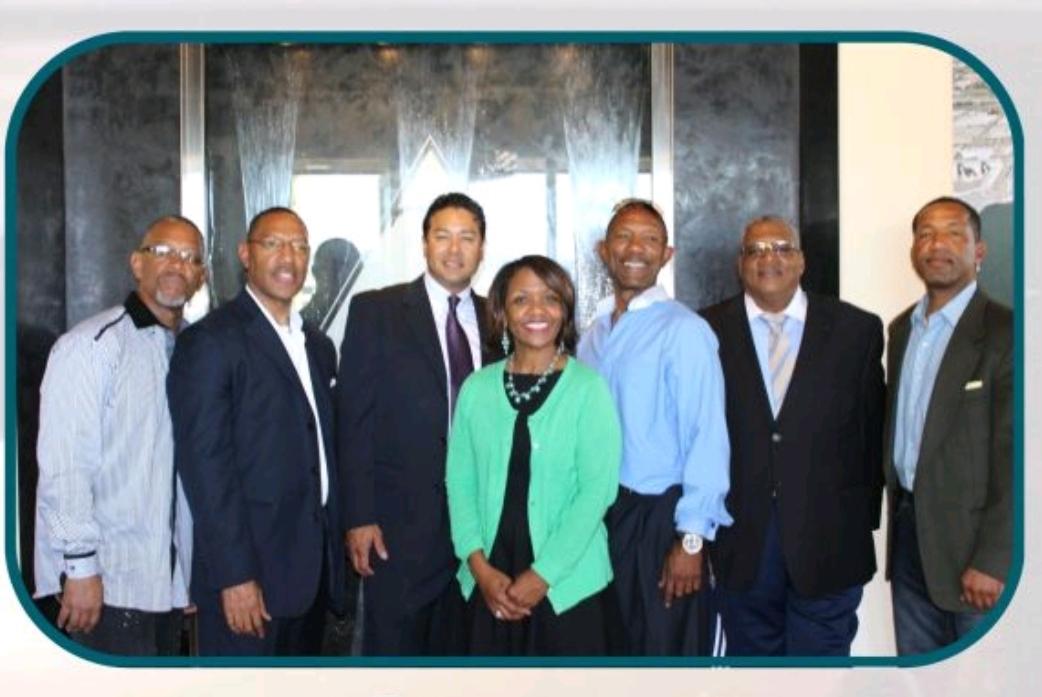 The Turner Construction group members.