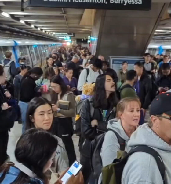 BART train. Photo courtesy of ABC7.