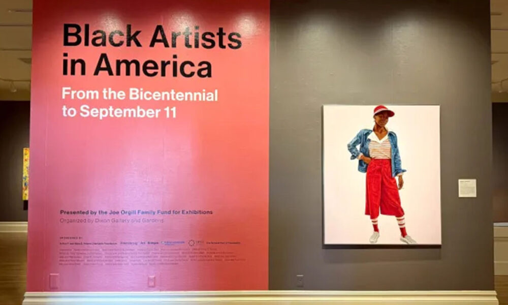 Black Artists in America, Installation Three Wraps at the Dixon Gallery ...