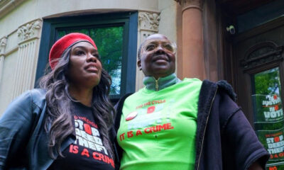 Left to right:  Evangeline Byars  and Carmella Carrington are gaining nationwide attention with their STOPDEEDTHEFT.org movement.