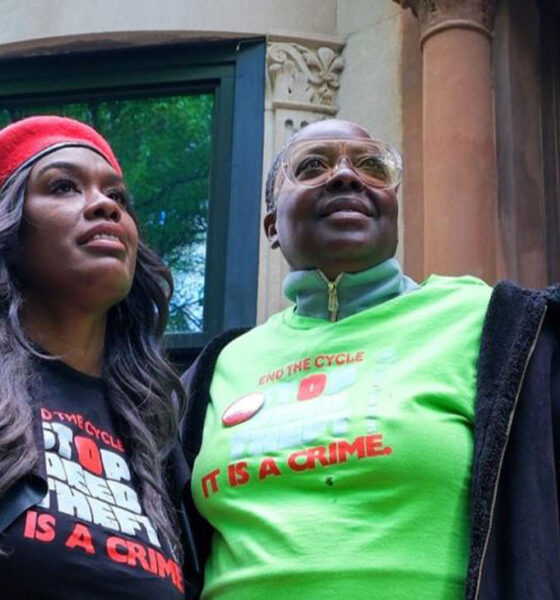 Left to right:  Evangeline Byars  and Carmella Carrington are gaining nationwide attention with their STOPDEEDTHEFT.org movement.