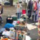 Customers shopping in Marin City Flea Market. Photo courtesy of marincityflea.org.