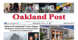 CHECK OUT THE LATEST ISSUE OF THE OAKLAND POST