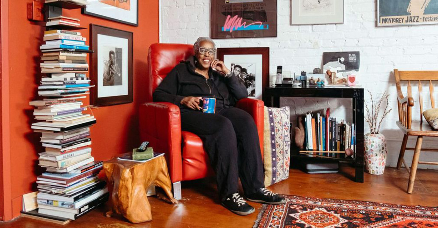Mildred Howard. Photo by Christine Cueto for the Oakland Museum of California, 2025.