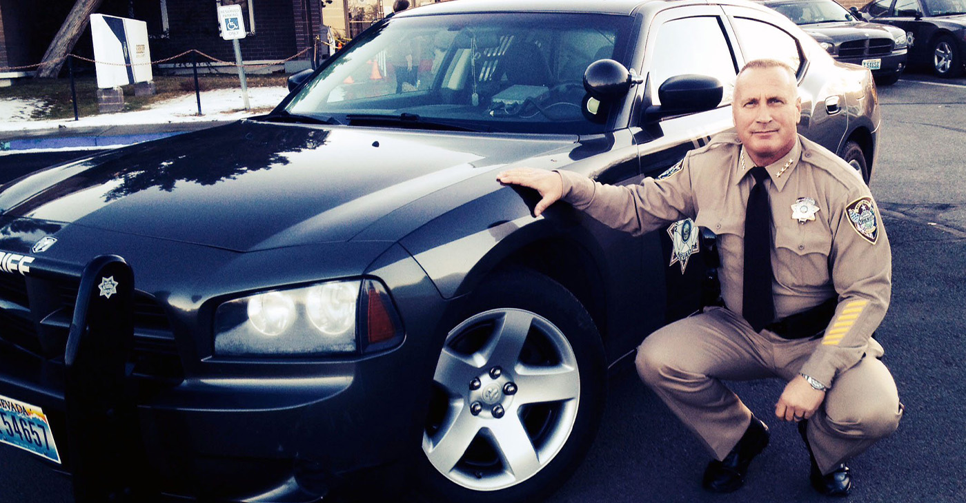 NPRC member Stewart E. Handte, a former Mineral County, Nevada, Sheriff and 27-year veteran of police work, currently wears an ankle monitor after he was arrested on kidnapping charges for helping his friend, Roger Hilligus, remove Hilligus’ mother, Susan Hilligus, from a nursing facility after finding her bruised and neglected. NPRC has submitted a “Letter of Compassion” for both Handte and Hilligus requesting that charges be dropped. Courtesy photo.