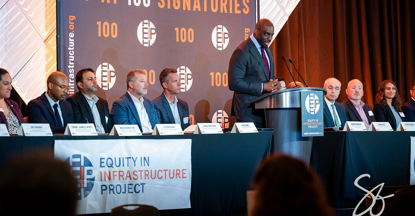 Toks Omishakin, secretary of the California State Transportation Agency, was one of the speakers at the event. Photo by Shellee Fisher Photography and Design.