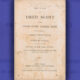 The cover of the “Full Opinions” from the Dred Scott Case. (The Smithsonian Institution). Public domain.