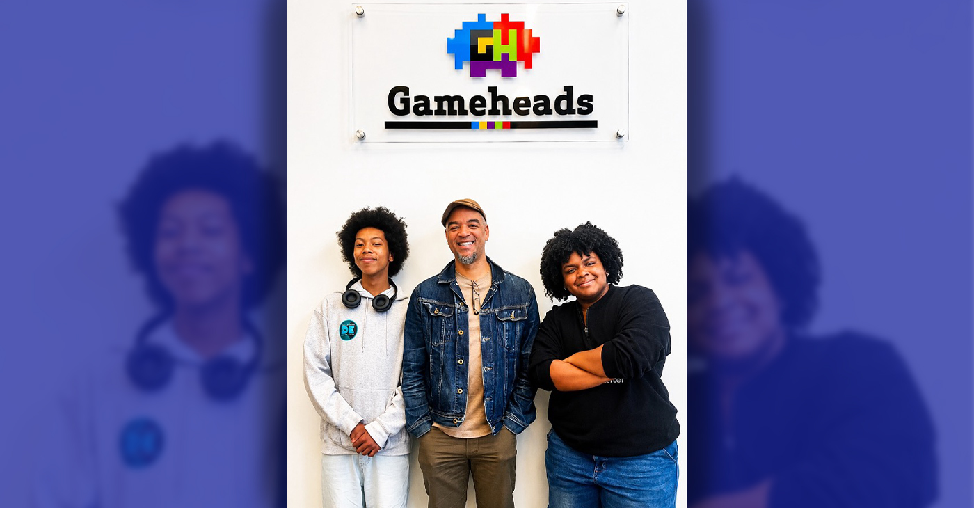 Gameheads Student Ethen Gibbs will attend UC Santa Cruz this Fall, Damon Packwood Co-Founder of Gameheads, Student Yahn Mae McCallum will attend UC San Diego this Fall. Photo Credits by: Jonathan Fitness Jones.