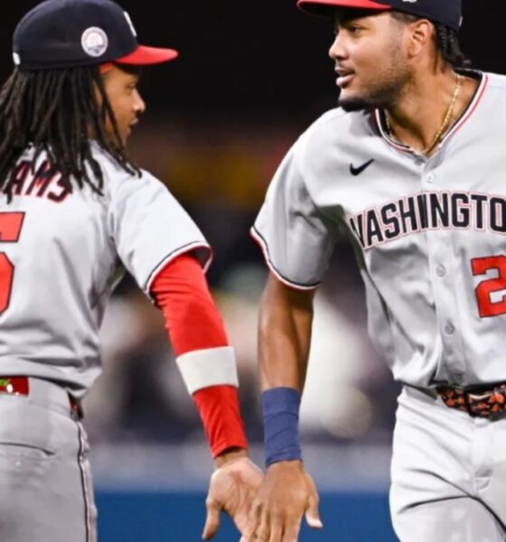 CJ Abrams and James Wood, Washington Nationals teammates and National League All-Stars, join Jordan Walker in pushing for more Black participation in baseball. Photo courtesy of NBC San Diego