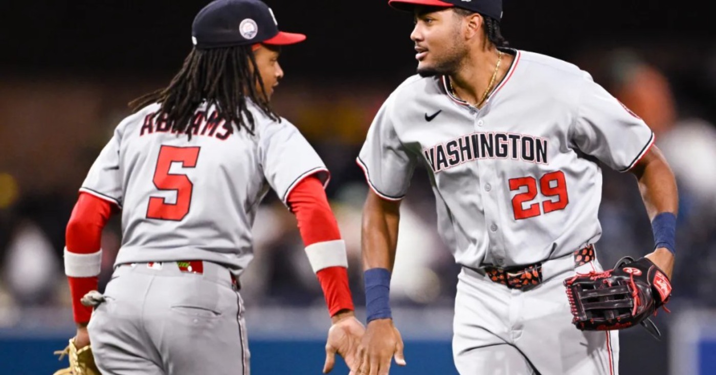 CJ Abrams and James Wood, Washington Nationals teammates and National League All-Stars, join Jordan Walker in pushing for more Black participation in baseball. Photo courtesy of NBC San Diego