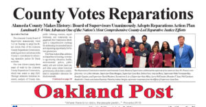 CHECK OUT THE LATEST ISSUE OF THE OAKLAND POST