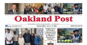 CHECK OUT THE LATEST ISSUE OF THE OAKLAND POST