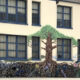 Mural at the Emiliano Zapata Oakland Street Academy, an alternative high school in the Oakland Unified School District, located at 417 29th St. in Oakland. Phone: (510) 874-3630.
