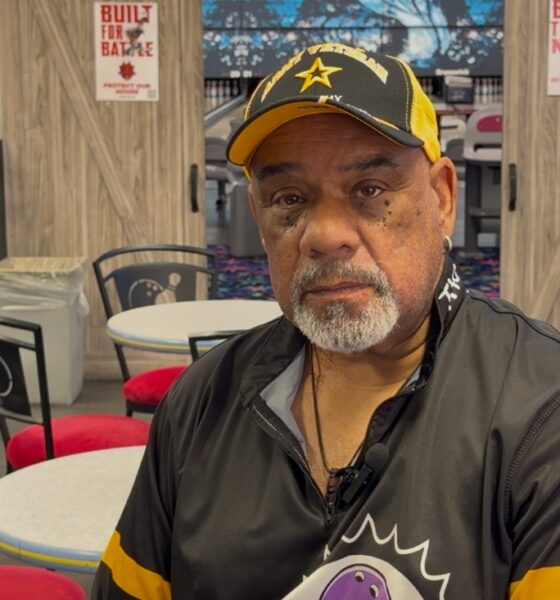 Caption: Kris Benz, a disabled Black veteran, was diagnosed with salivary duct carcinoma, a rare cancer that strikes only about 1 in a million people each year. Photo courtesy of Kris Benz.