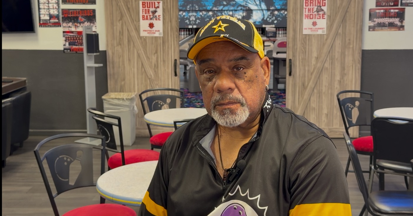 Caption: Kris Benz, a disabled Black veteran, was diagnosed with salivary duct carcinoma, a rare cancer that strikes only about 1 in a million people each year. Photo courtesy of Kris Benz.