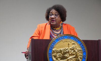 California Secretary of State Shirley N. Weber issued a statement confirming that her office is reviewing claims made by the U.S. Department of Homeland Security regarding the state’s efforts to prevent election fraud. CBM photo by Antonio Ray Harvey.