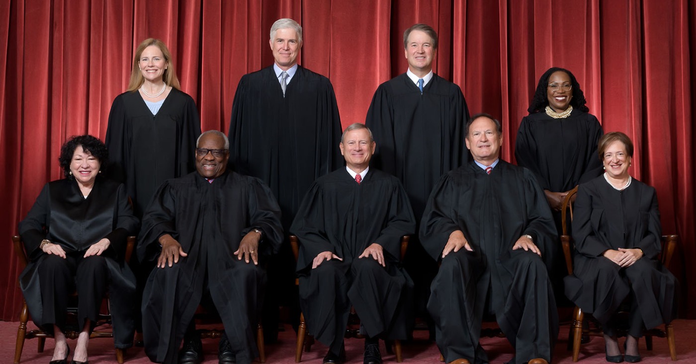Justices of the United States Supreme Court. Courtesy of Supreme Court of the United States.