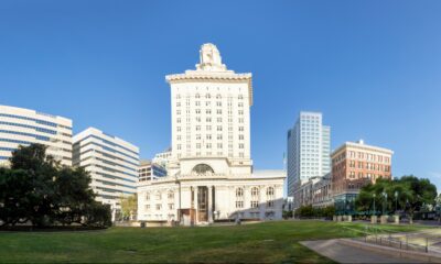 View of downtown Oakland, California and City Hall. iStock photo.